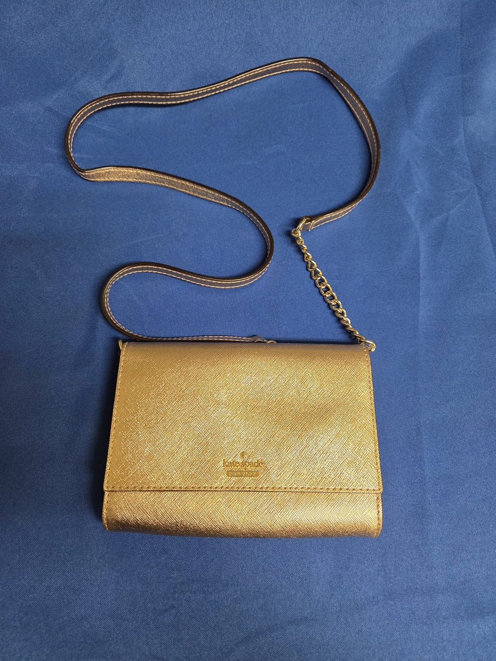 Kate Spade Cameron Street Corin Leather Crossbody Rosa Gold
